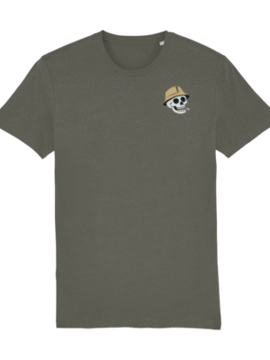 The Stitched Mokum Skull, de enige echte. Kleur: Khaki