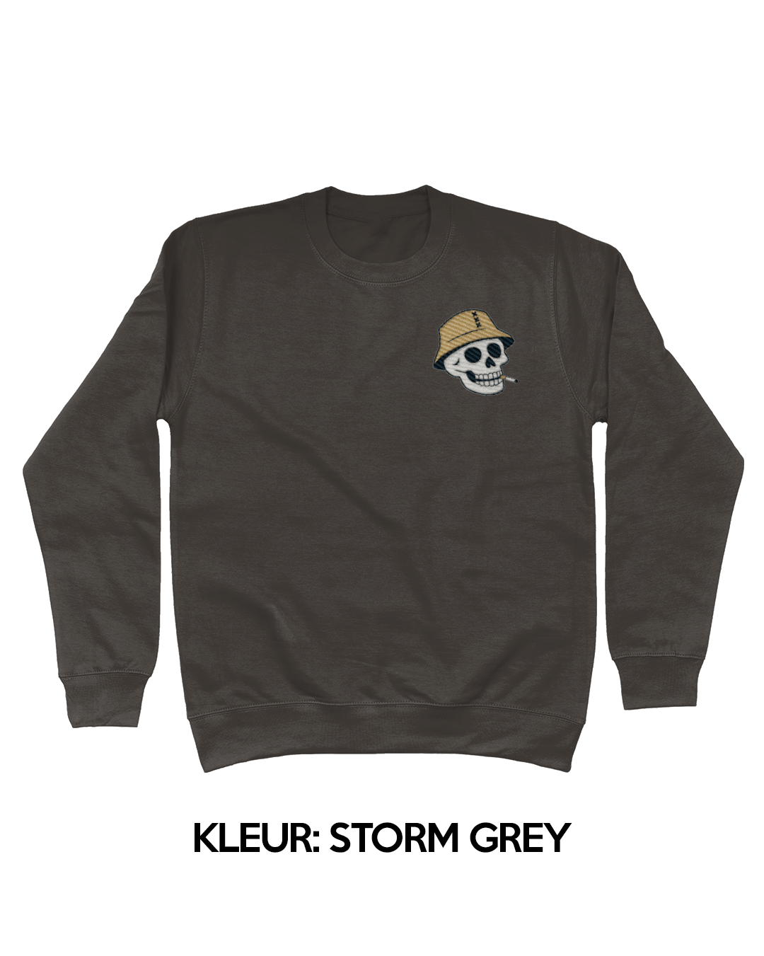 The Stitched Mokum Skull - Sweater