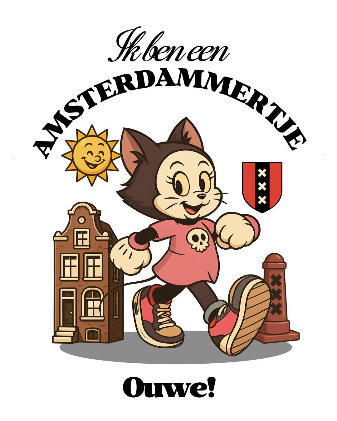 ik ben een Amsterdammertje - meisje